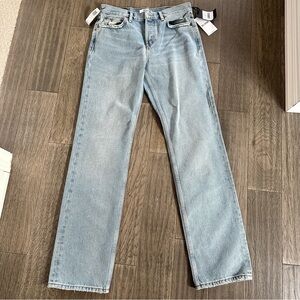 NWT RE/DONE Easy Straight Jean Sz 26